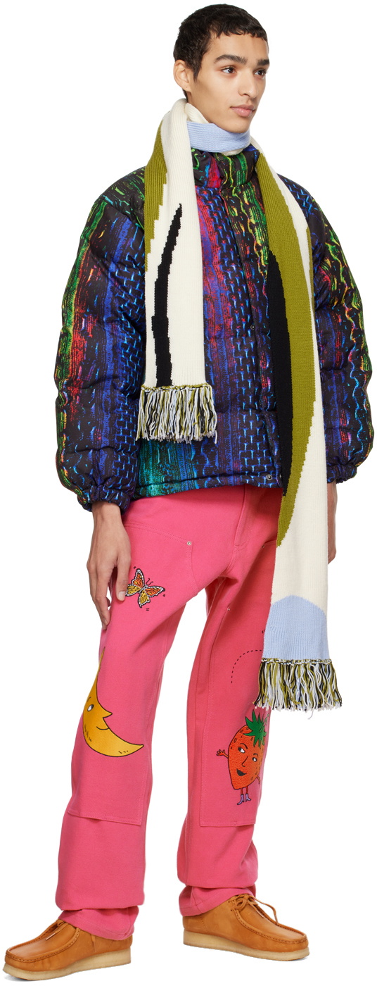 Bethany Williams Multicolor Intarsia Scarf
