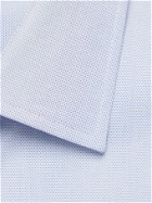 HUGO BOSS - Jango Slim-Fit Cotton-Blend Piqué Shirt - Blue