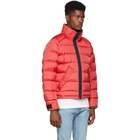 Burberry Reversible Tricolor Down Pendleton Jacket