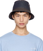 A.P.C. Navy Bob Thais Bucket Hat