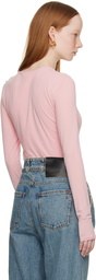 Sportmax Pink Albenga Long Sleeve T-Shirt