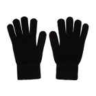 John Elliott Black Wool and Cashmere Gloves