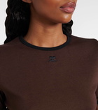 Courrèges Logo cotton T-shirt