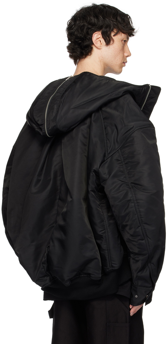 Feng Chen Wang 24AW ブラックラペルカーゴジャケット AVIATOR CARGO JACKET – Feng Chen Wang