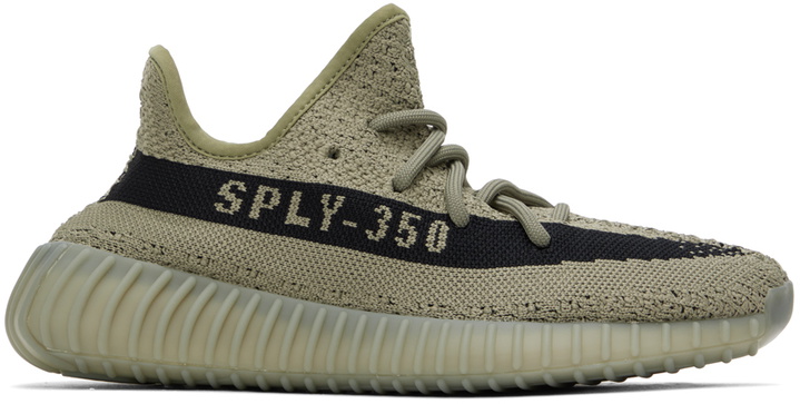 Photo: YEEZY Green Yeezy Boost 350 V2 Sneakers