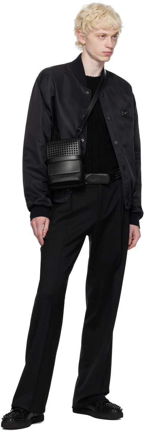 Christian Louboutin Black Loubi Belt