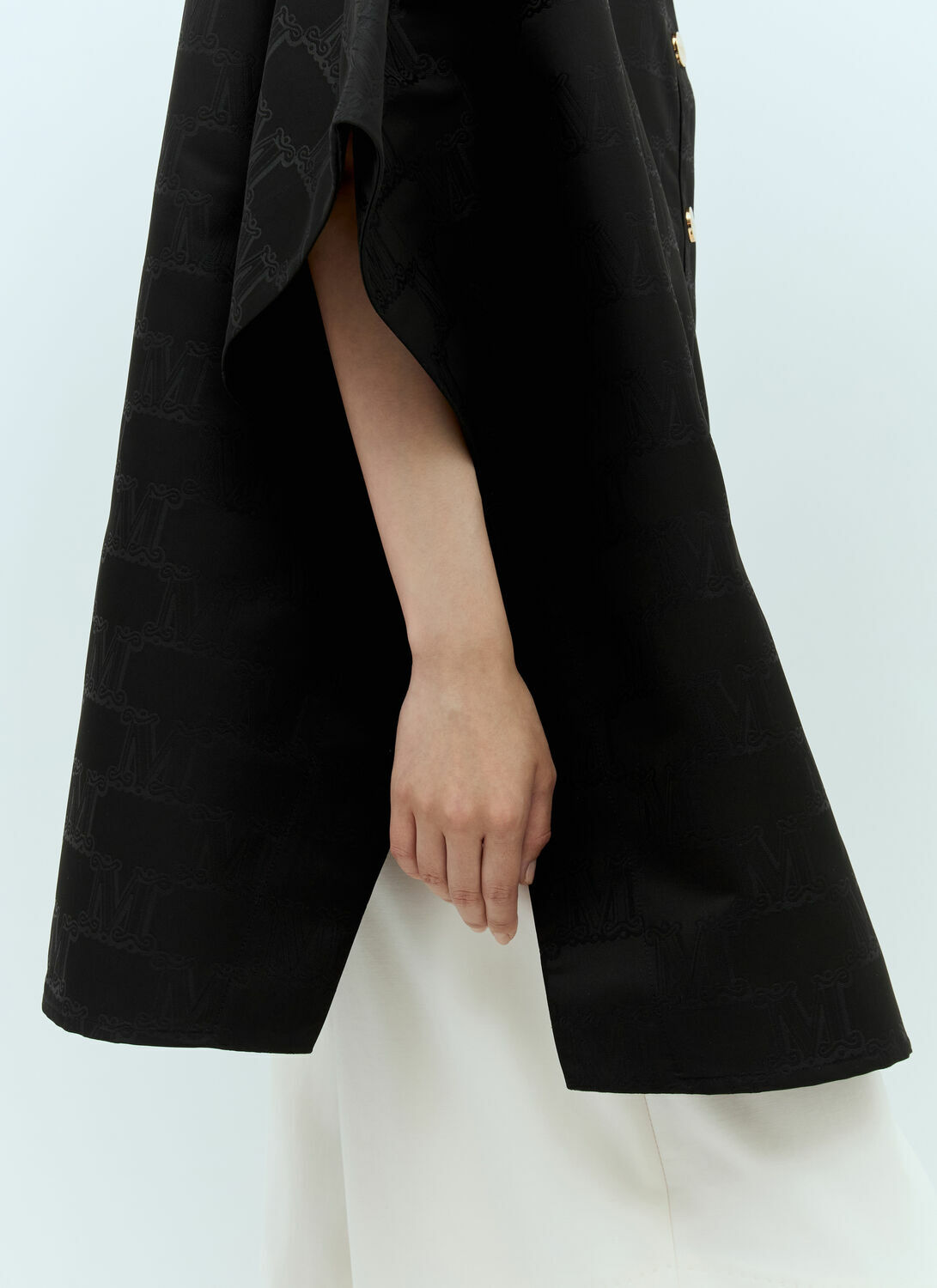 Max Mara Jacquard Cape