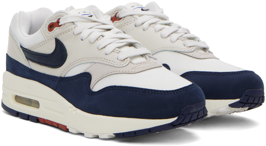 NIKE AIR MAX 1 '86 OG G（NAVY） Nike White & Navy Air Max 1 '86 OG G Sneakers Nike
