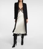 Saint Laurent - Diane 110 knee-high leather boots