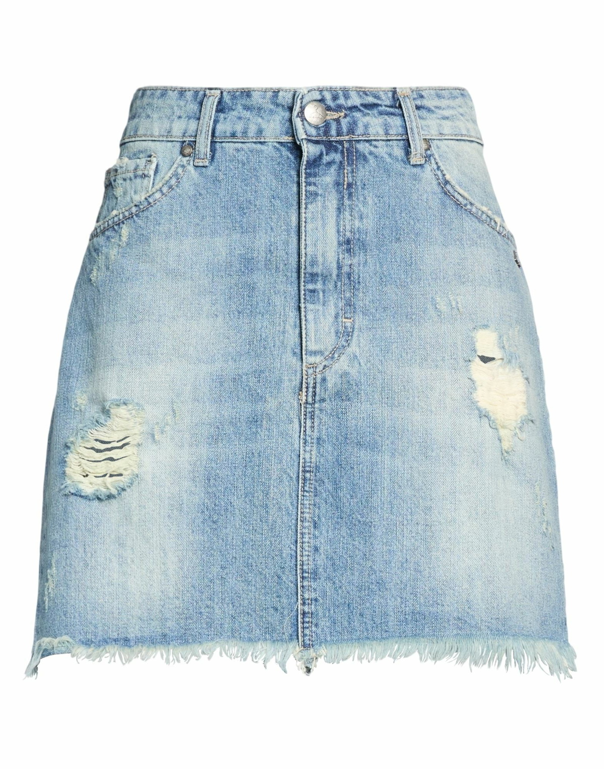 Berna Womens Denim skirt in Blue