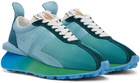 Lanvin Blue & Green BUMPR Sneakers