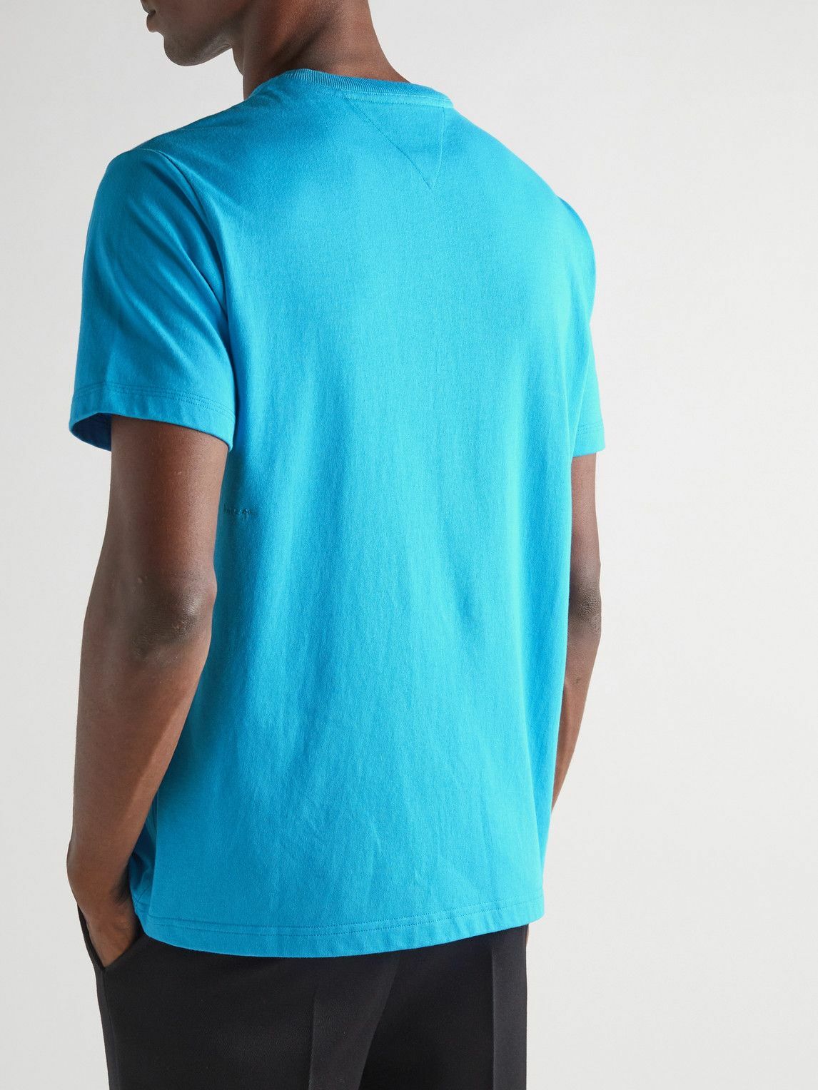 Bottega Veneta - Sunrise Slim-Fit Cotton-Jersey T-Shirt - Blue Bottega ...