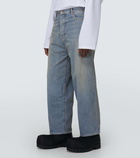 Balenciaga Waterproof wide-leg jeans