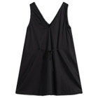 LESET Women's Yoko Lace V-Neck Mini Dress in Black