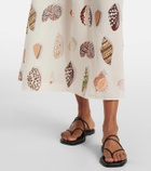 Eres Coffea printed silk maxi dress