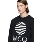 McQ Alexander McQueen Black Logo Sweatshirt
