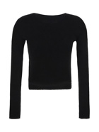 Alexander Mcqueen Ribbed Knitwear Top