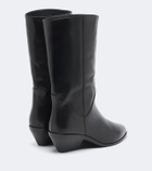 JUDE Saga leather mid-calf boots