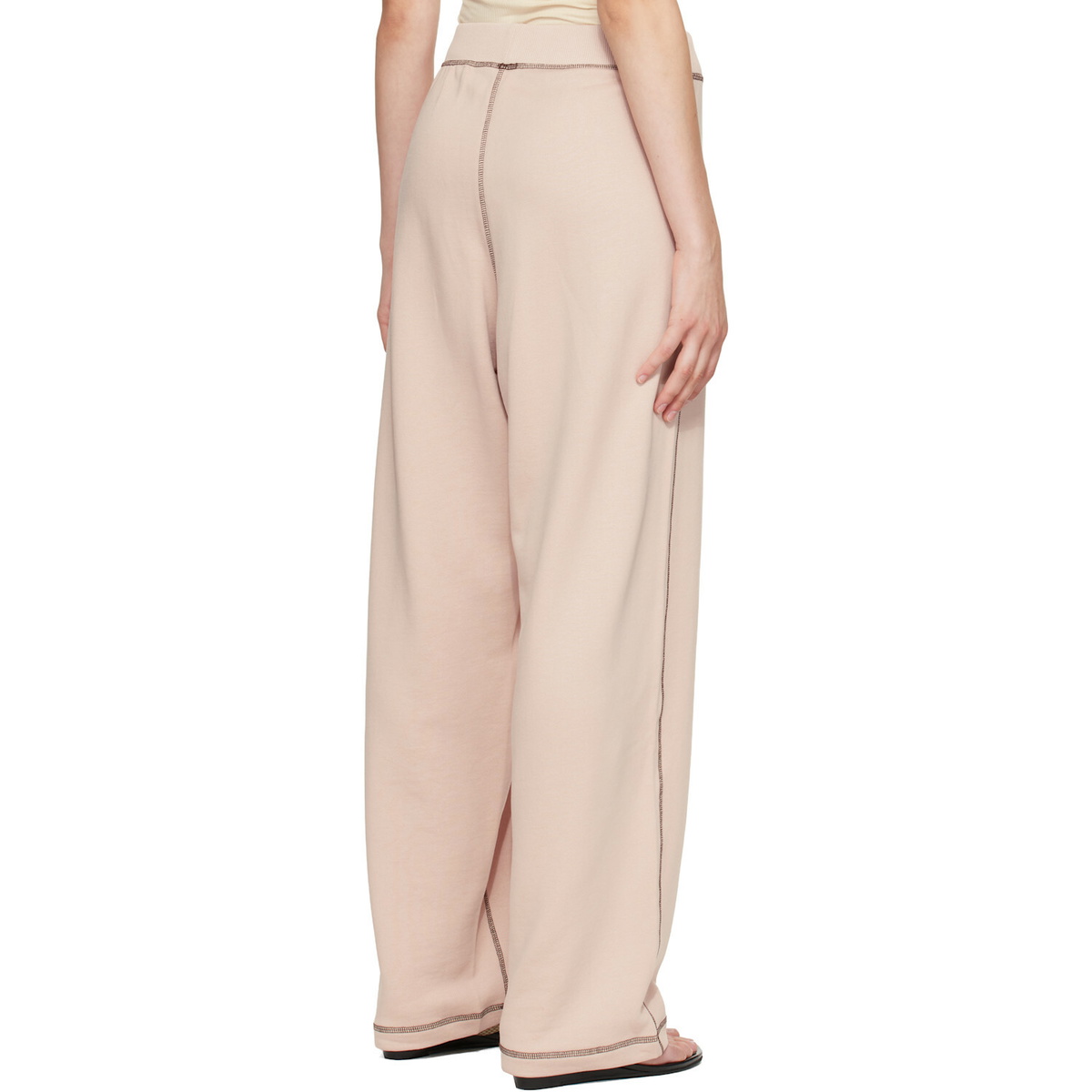 Baserange Pink Fold Sweatpants