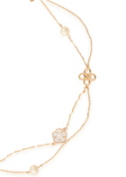 Tory Burch Forget Me Not Layered 18kt Gold-plated Necklace - One Size