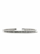 Suzanne Kalan 18K White Gold Sapphire Bangle
