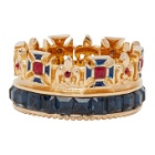 Dolce and Gabbana Gold Crown Ring