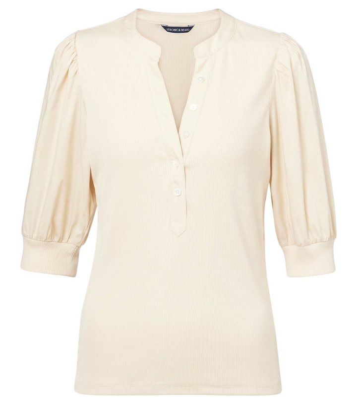 Photo: Veronica Beard Coralee cotton-blend top