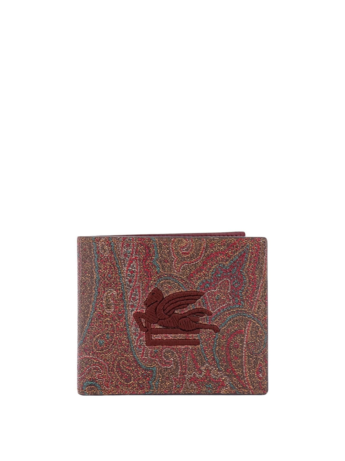 【ETRO】Paisley Bi-fold Wallet Etro Paisley Bifold Wallet
