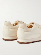 PAUL SMITH - Velo Suede and Full-Grain Leather Sneakers - White