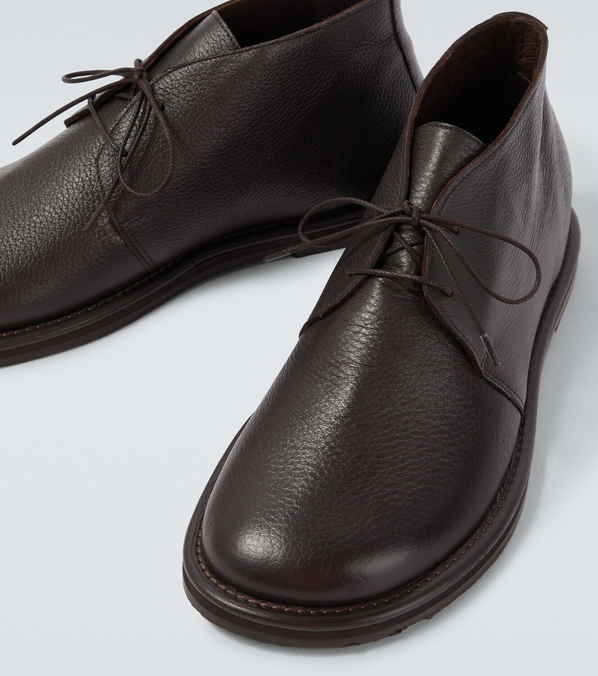 Studio Nicholson Woodrow leather desert boots