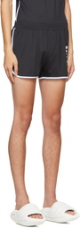 Balmain Black Bonded Shorts