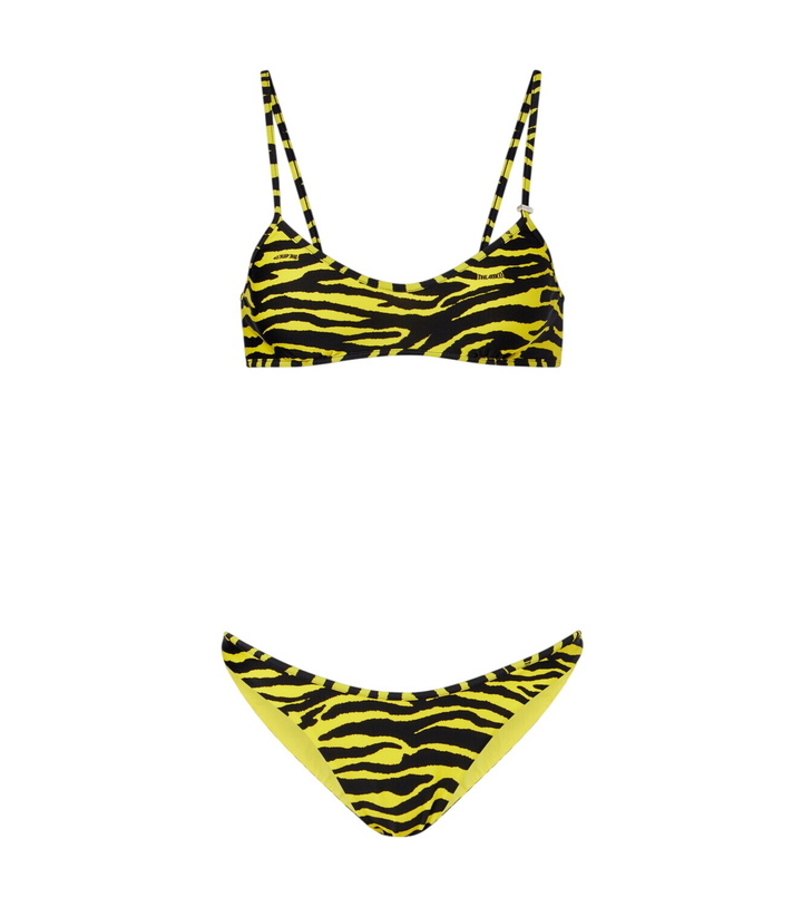 Photo: The Attico Animal-print bikini