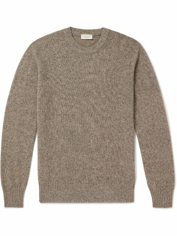 Photo: Altea - Yak and Cashmere-Blend Sweater - Brown