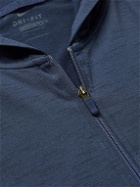 Nike Training - Dri-FIT Recycled Jersey Zip-Up Training Hoodie - Blue