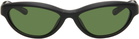 JACQUEMUS Black 'The Curvo' Sunglasses