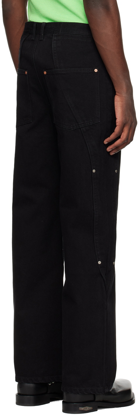 Andersson Bell Black Matthew Curved Jeans