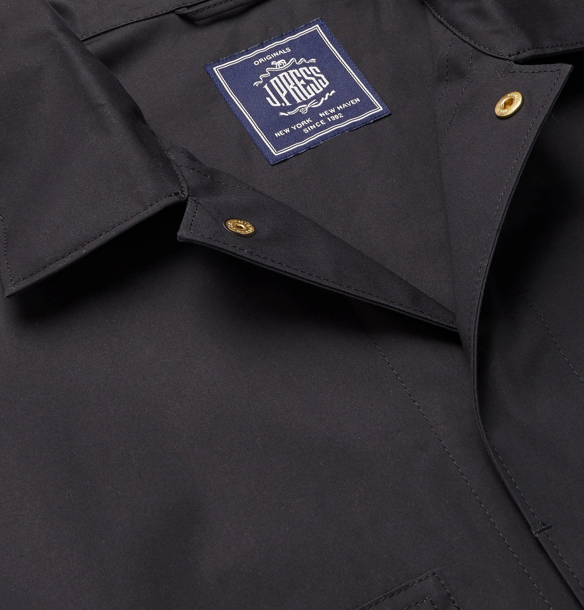 J.Press - Cotton Blouson Jacket - Blue