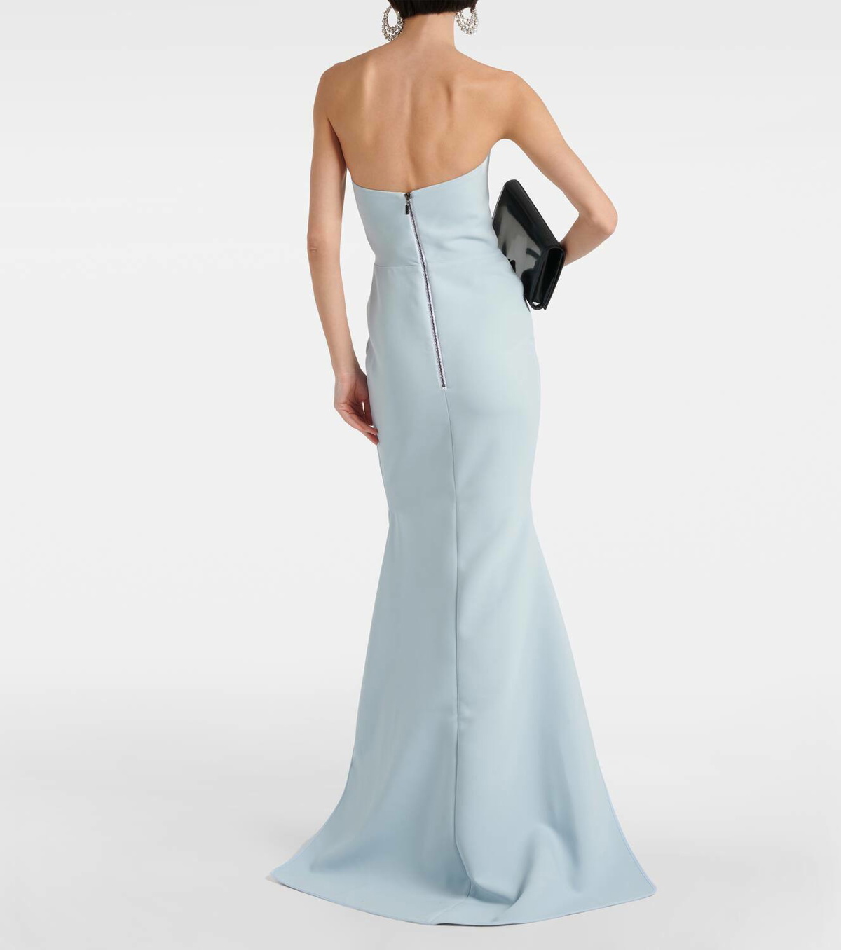 Maticevski Notorious crêpe bustier gown