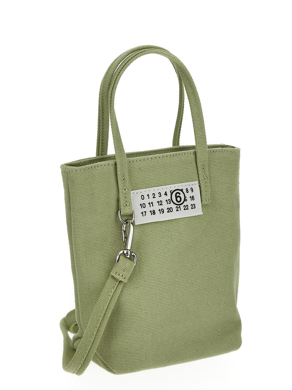 Canvas Tote Maison Margiela Shopper Bag MM6 Maison Margiela Mini Canvas Shopping Bag HBX