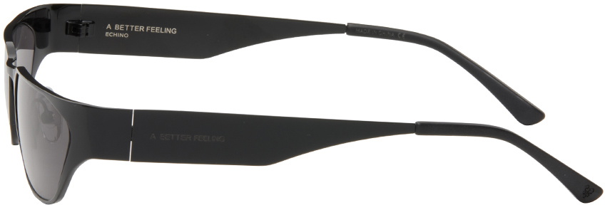 A BETTER FEELING Silver Echino Sunglasses A BETTER FEELING display picture 1
