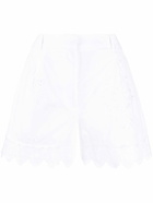 SIMONE ROCHA - Embroidered Cotton Shorts