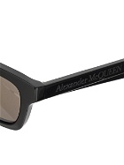 Alexander Mcqueen Angled Rectangular Sunglasses