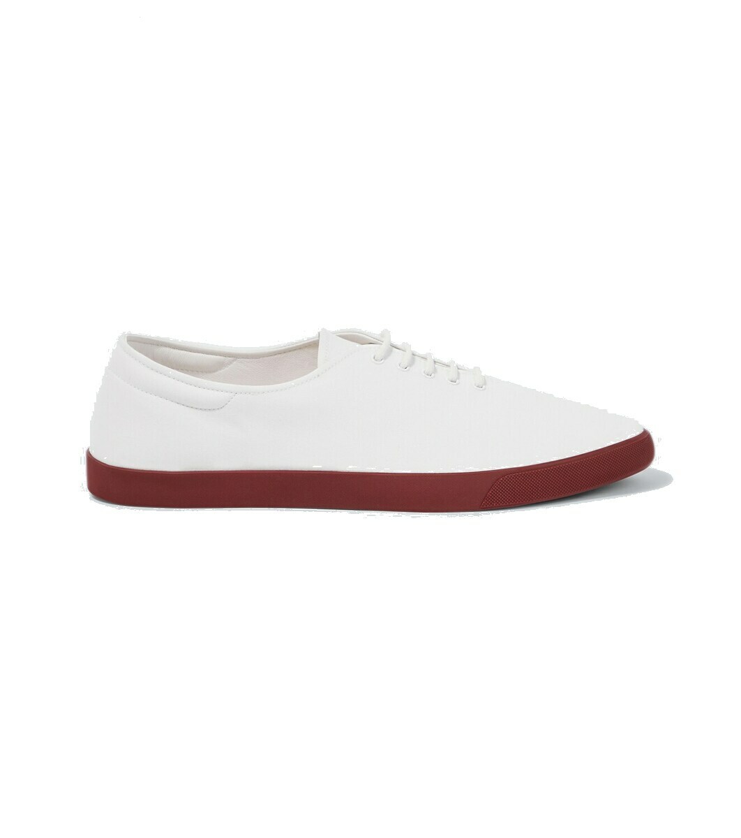 スニーカー THE ROW Sneakers in Cotton Canvas The Row Cotton Canvas Sneakers In Taupe | ModeSens