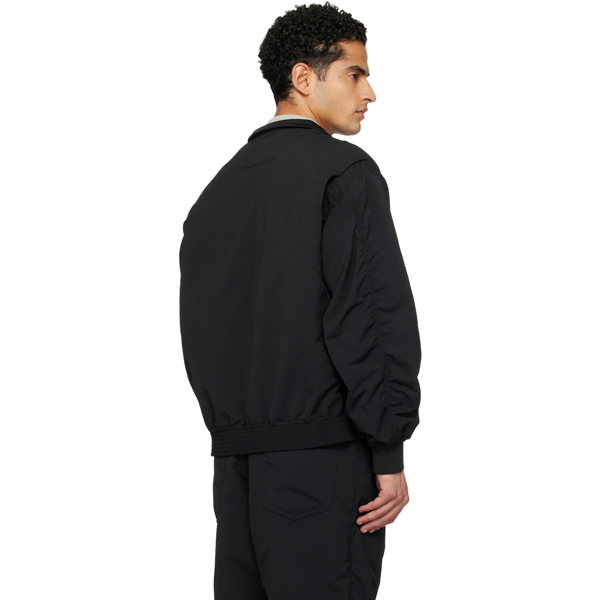 nanamica Black ALPHADRY Field Jacket
