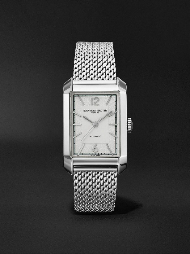 Photo: Baume & Mercier - Hampton Automatic 27.5mm Stainless Steel Watch, Ref. No. M0A10672