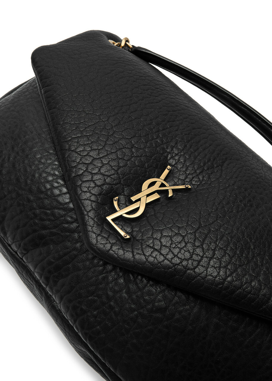 ショルダーバッグ・ポシェット Saint Laurent Black Leather Big Calypso Shoulder Bag Calypso Large leather shoulder bag in black - Saint Laurent