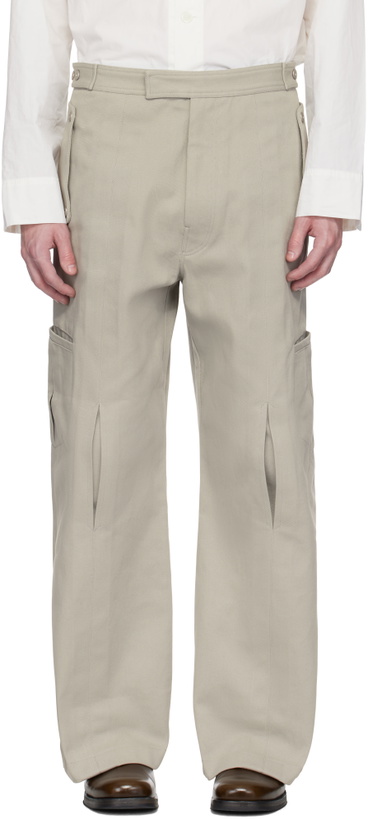 Photo: Omar Afridi Gray Carol Cargo Pants