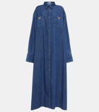 Valentino VGOLD chambray shirt dress