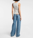Loewe Anagram ribbed jersey tank top