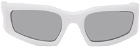 1017 ALYX 9SM White Tectonic Sunglasses